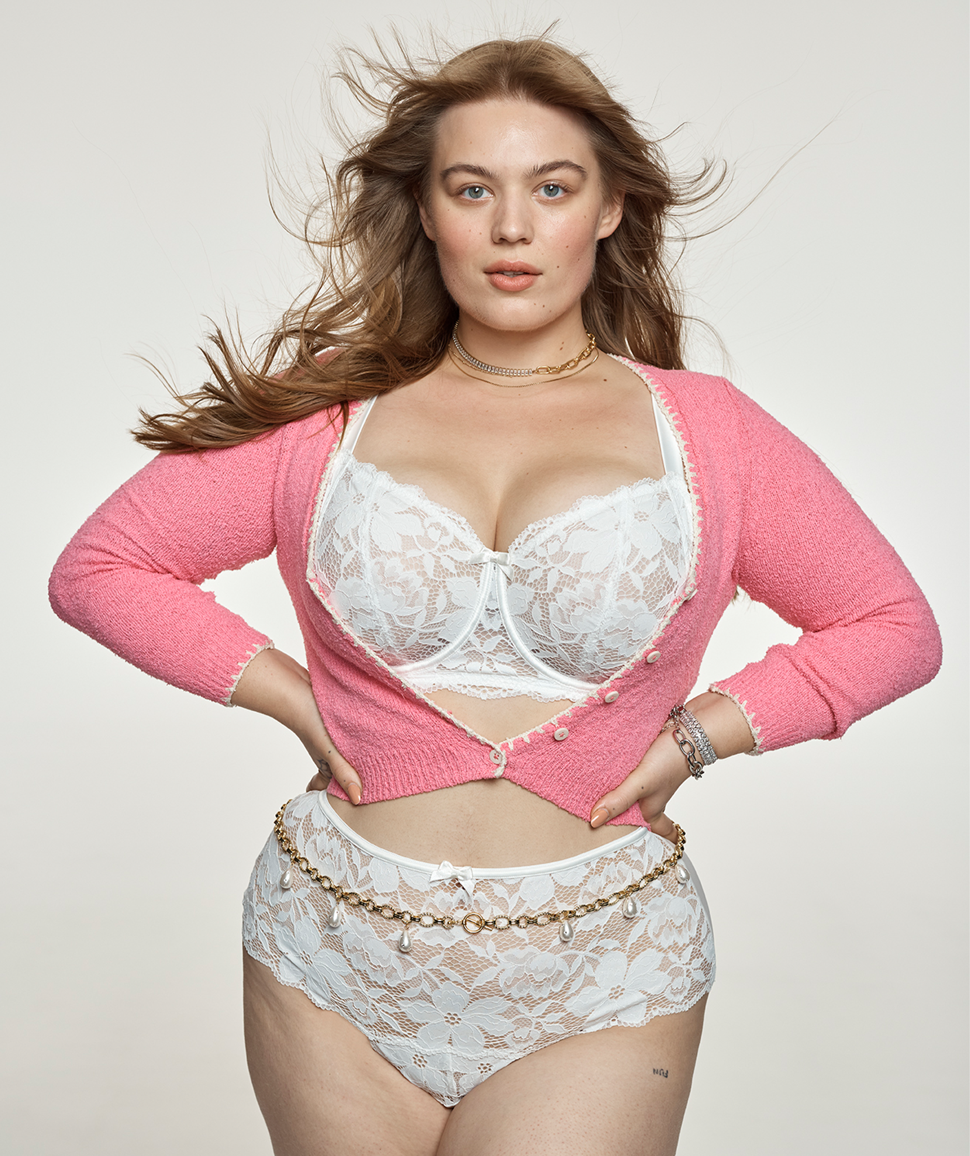 Sophie Curvy Balconette Bra - Ivory