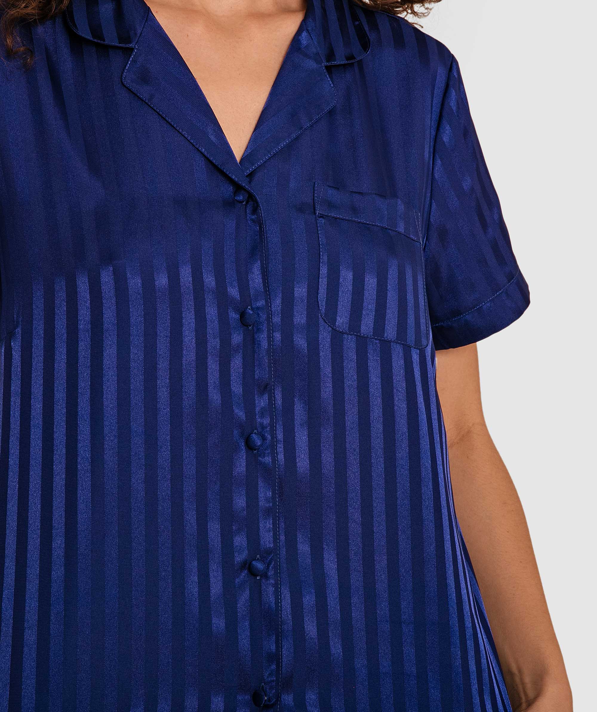 Stardust Short Sleeve PJ Set - Blue