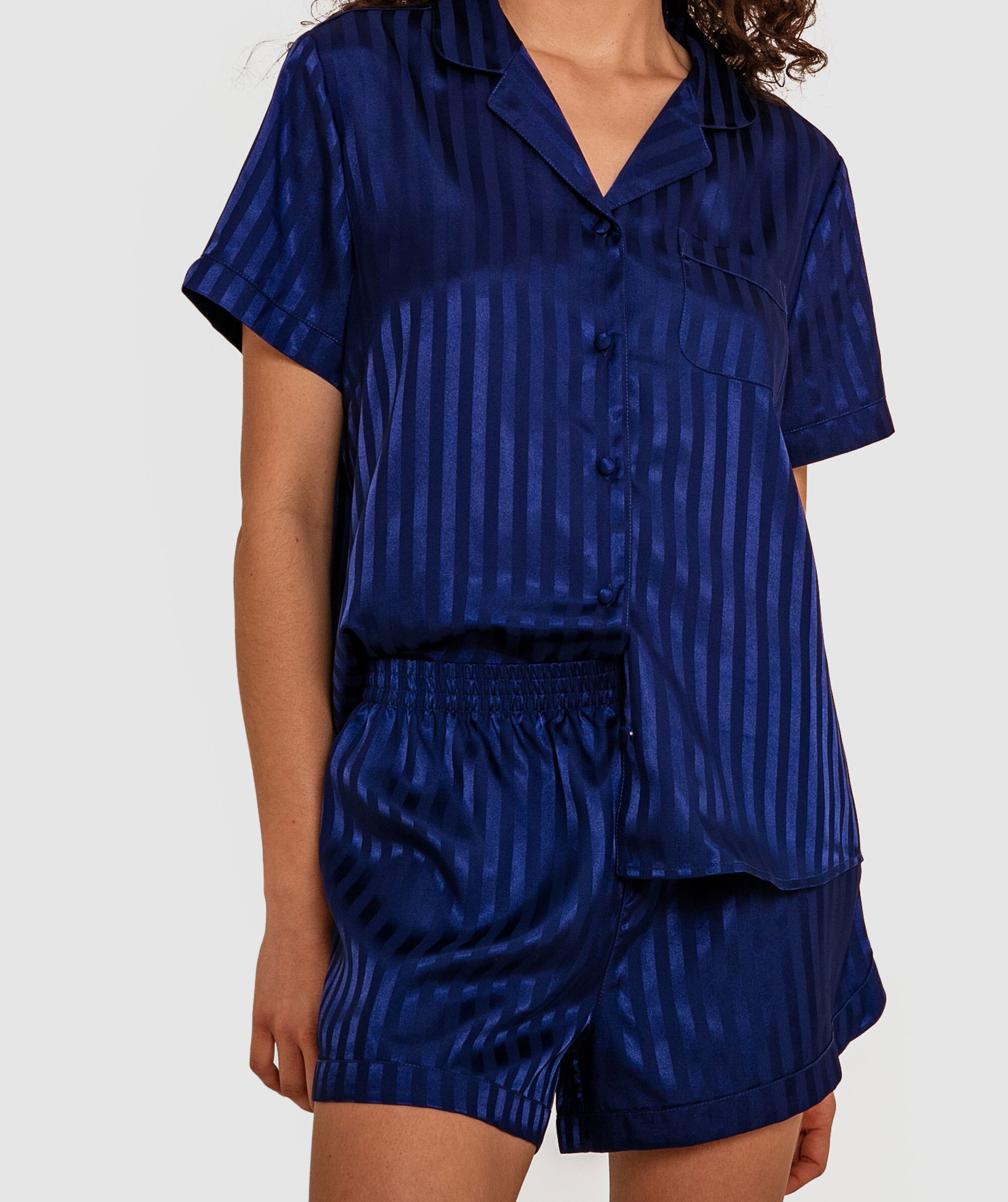 Stardust Short Sleeve PJ Set - Blue