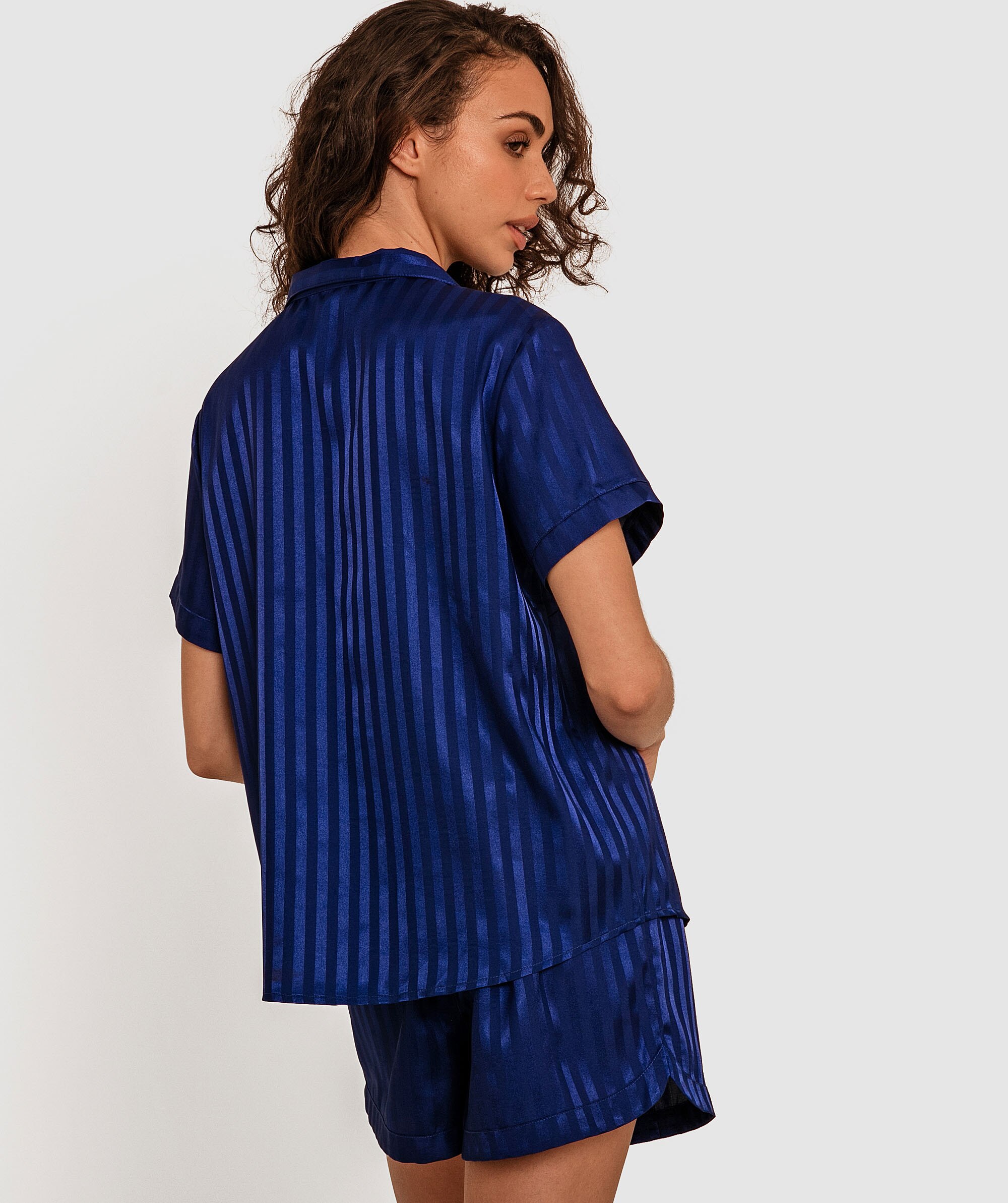 Stardust Short Sleeve PJ Set - Blue