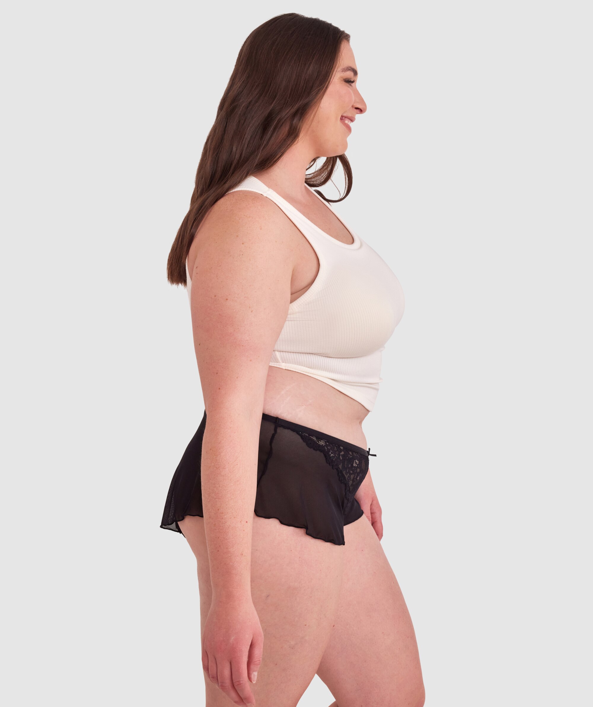 Suzie French Knicker - Black