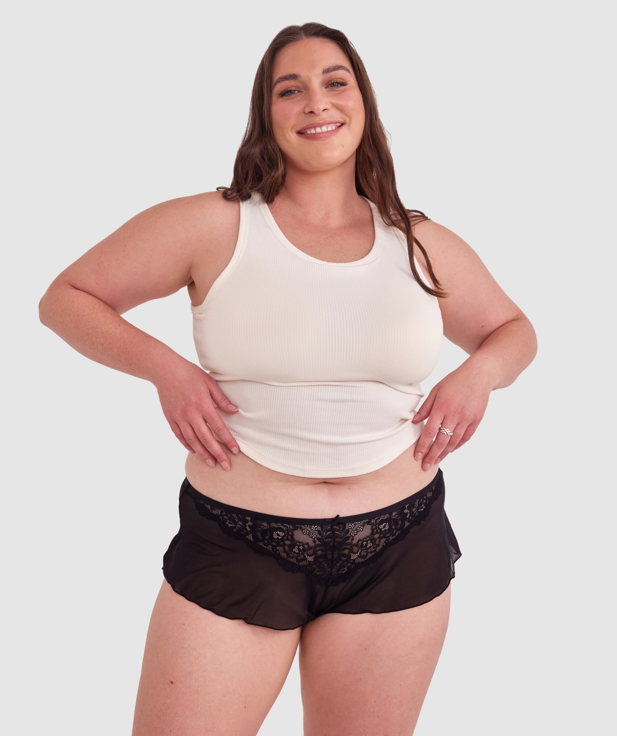 Suzie French Knicker - Black