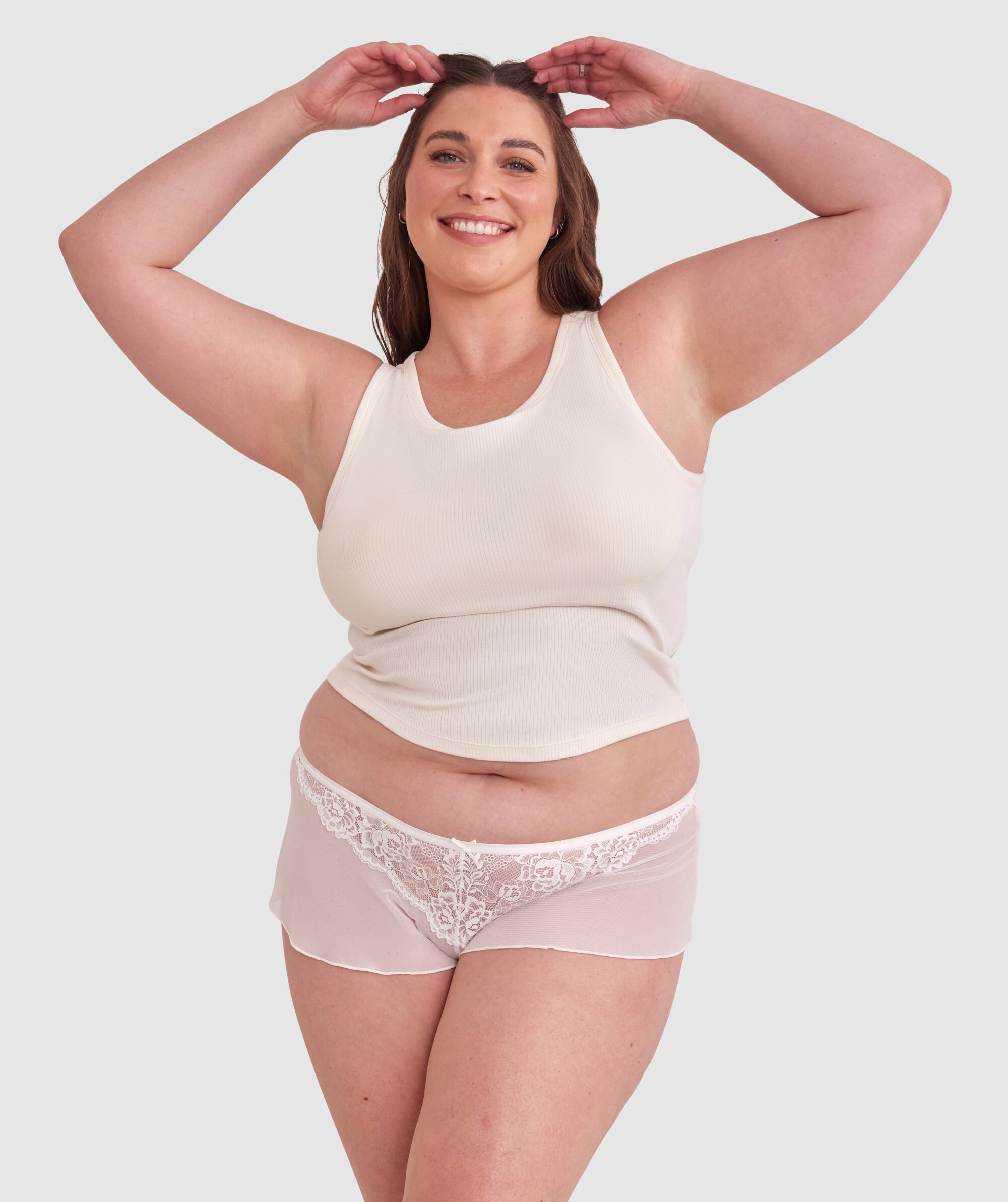 Suzie French Knicker - Ivory