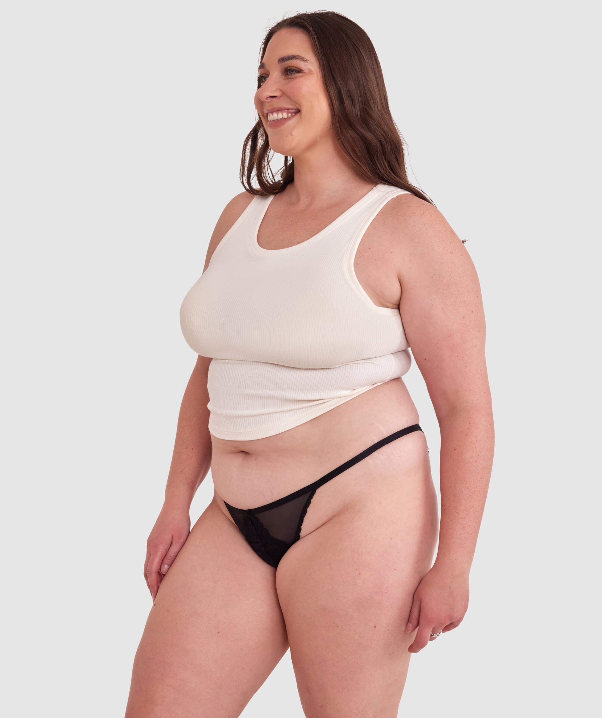 Suzie Tanga Knicker - Black