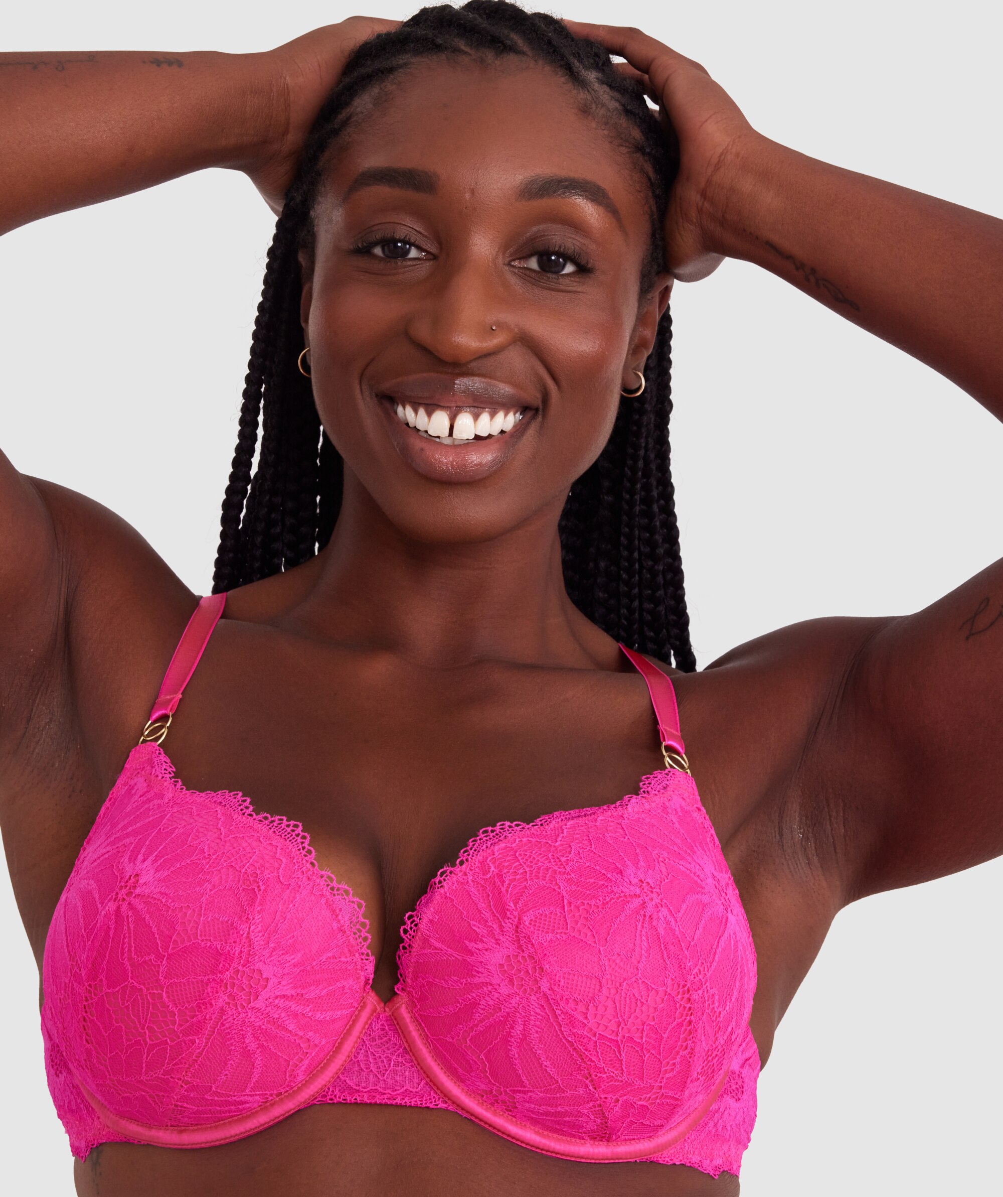 トップス LGB STRING BRA ICEPINK + FORBIDDEN FRUIT Panache Sport Endurance Wired Sports Bra - Pink | Panache