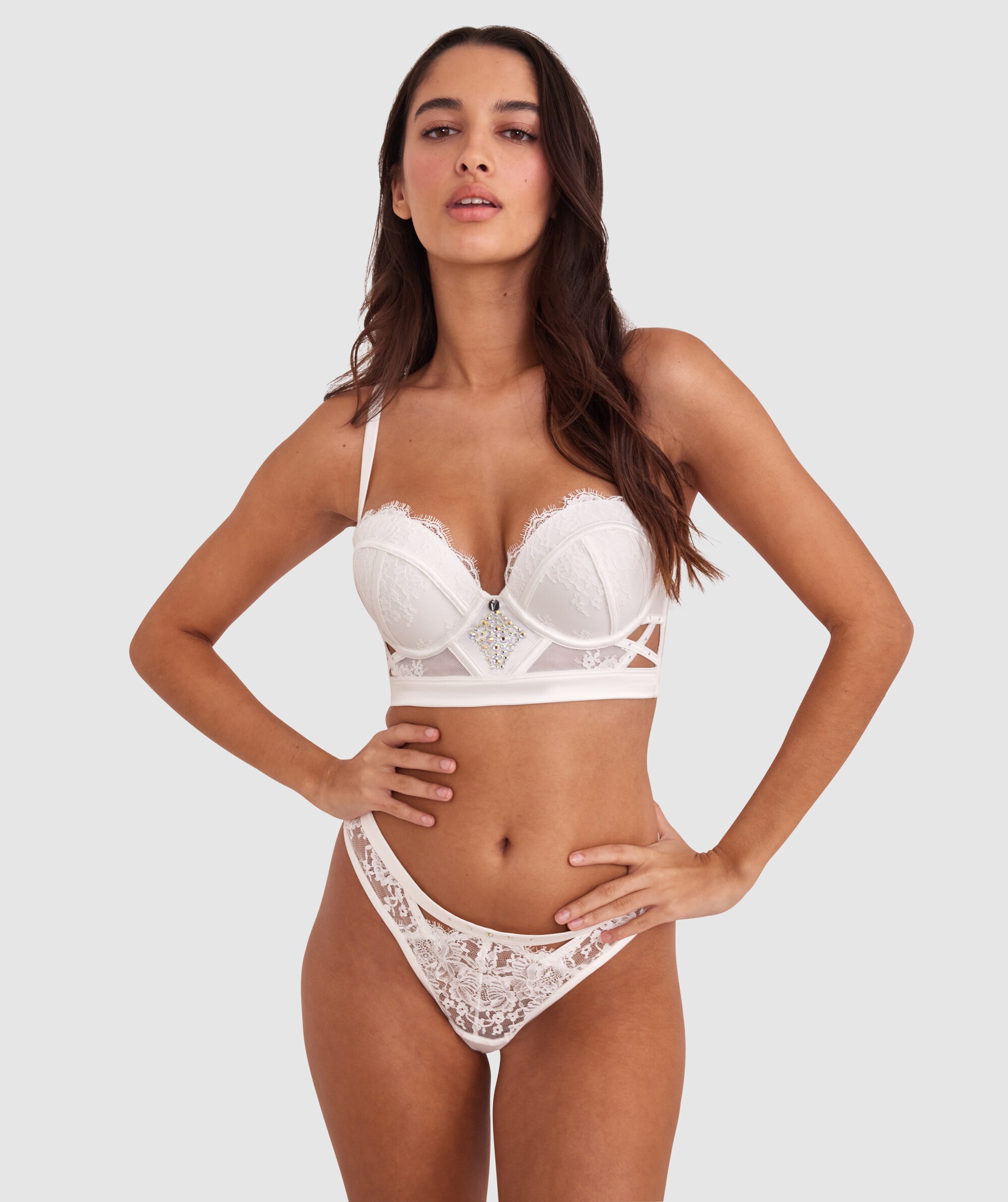 Vamp Dream Believer Braziian Knicker - Ivory
