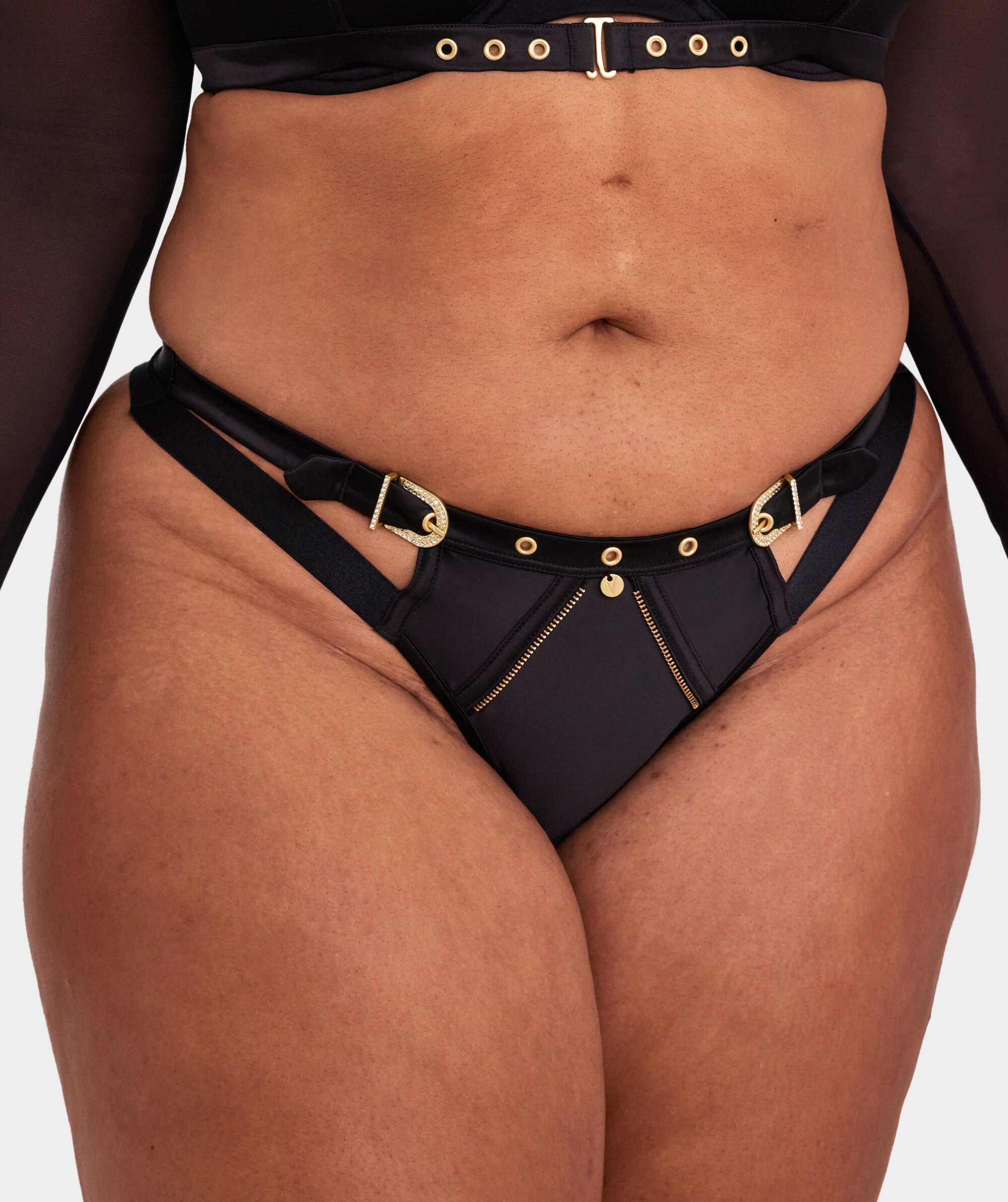 Vamp Relentless Brazilian Knicker - Black