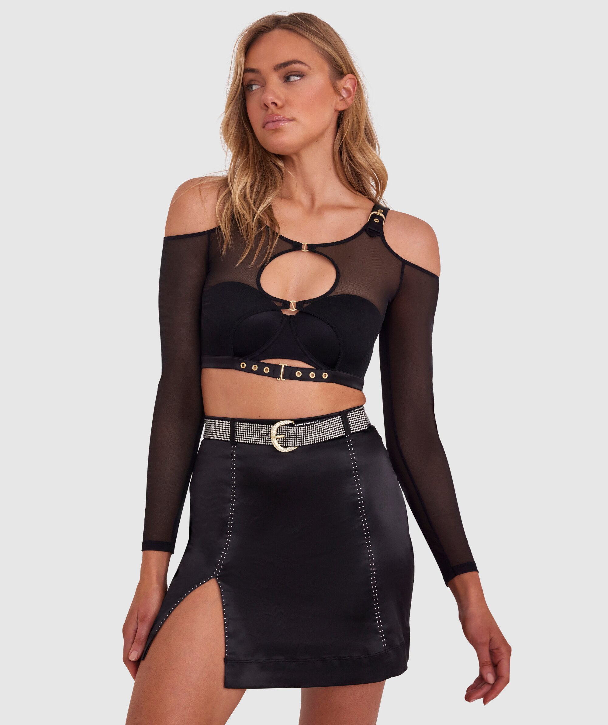 Vamp Relentless Mini Skirt - Black
