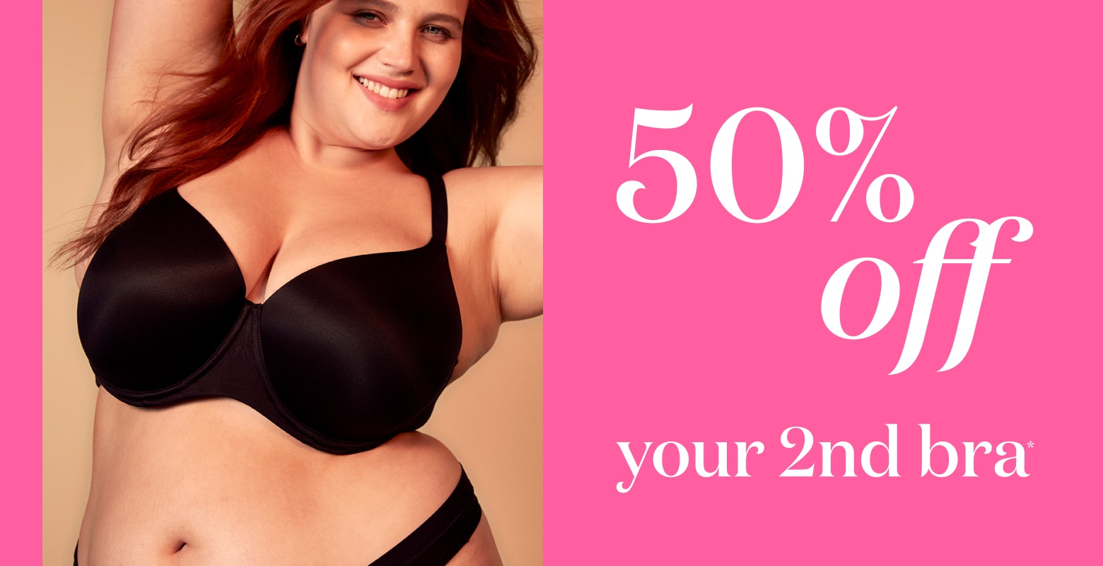 50% OFF your 2nd bra.