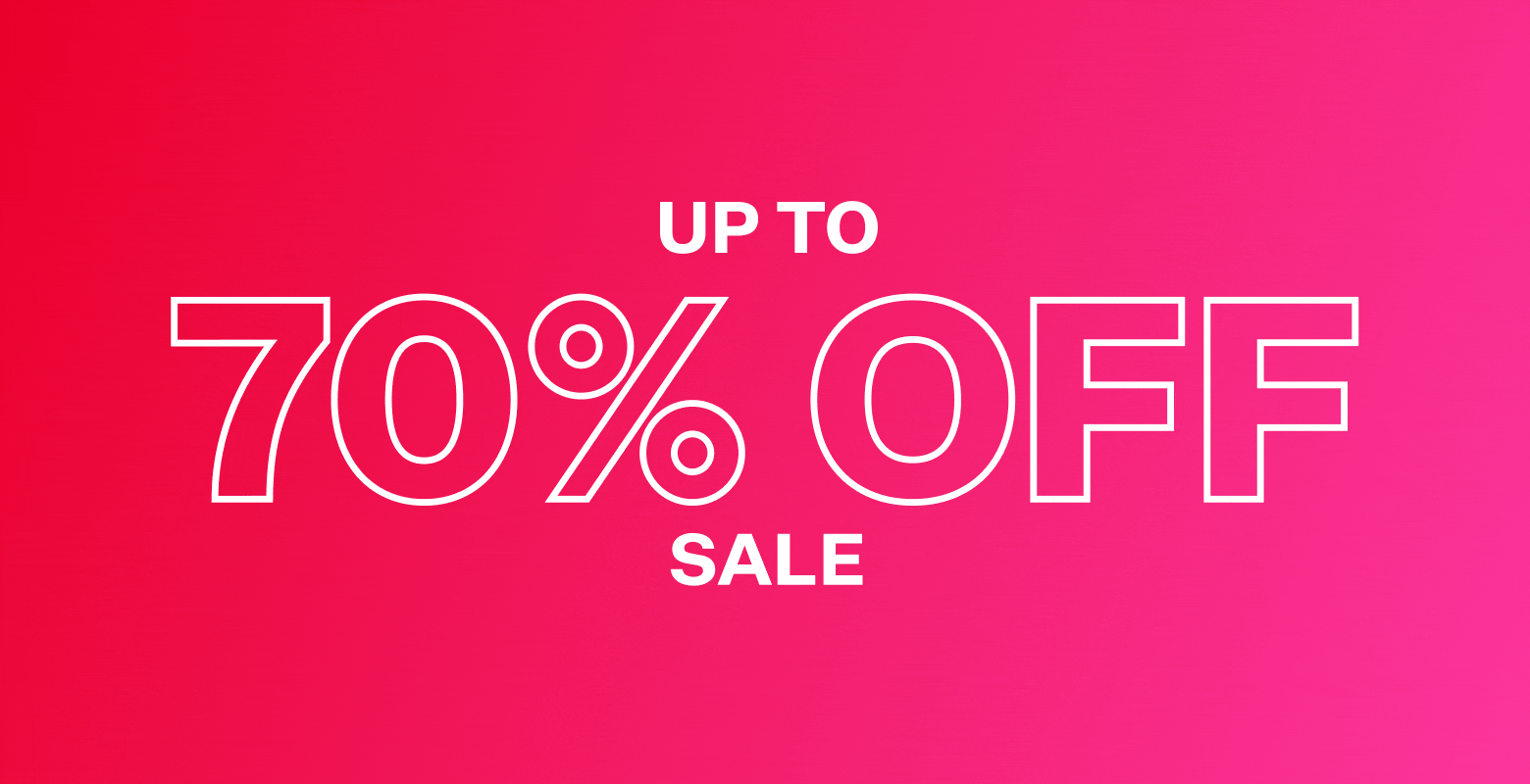 Up To 70% Off