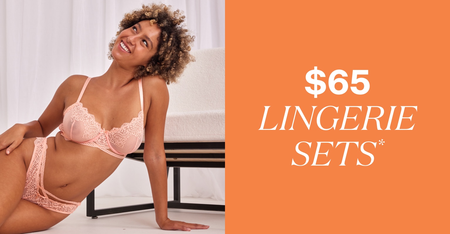 $65 Bra and Knicker Lingerie Sets
