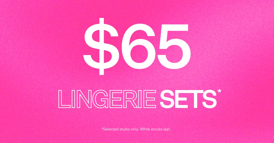 $65 Bra and Knicker Lingerie Sets