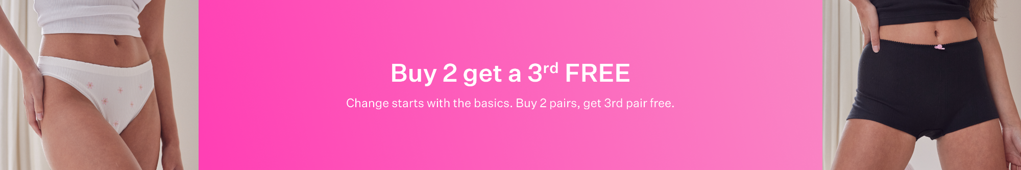 Buy 2, get a 3rd free