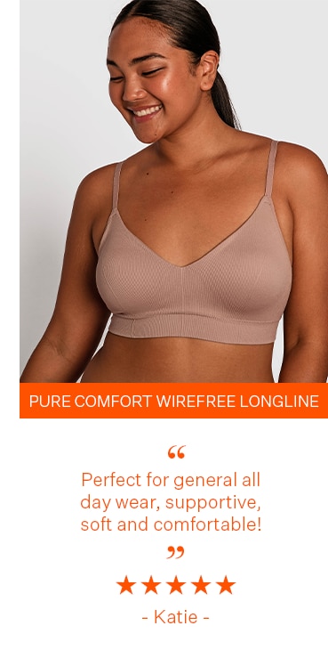 Pure body Wire free bra