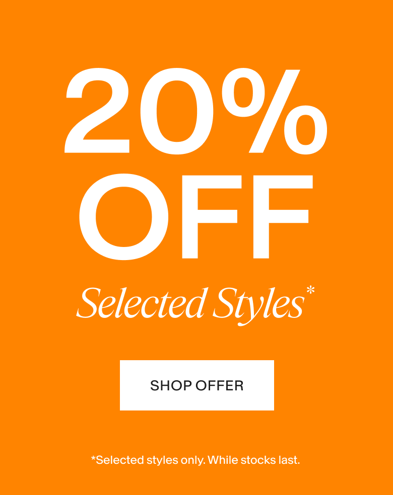 20% Off Selected