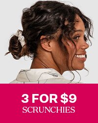 3 For $9 Scrunchies