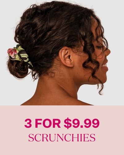 3 For $9.99 Scrunchies