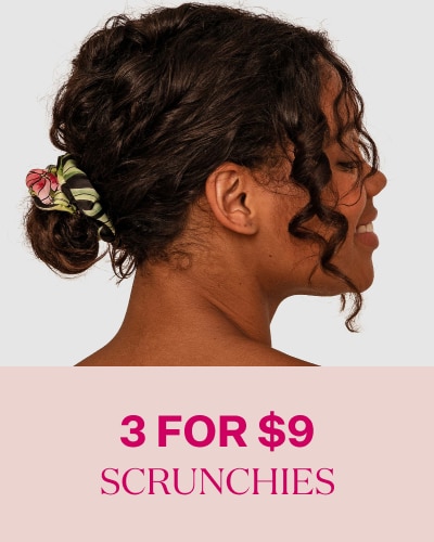 3 For $9 Scrunchies