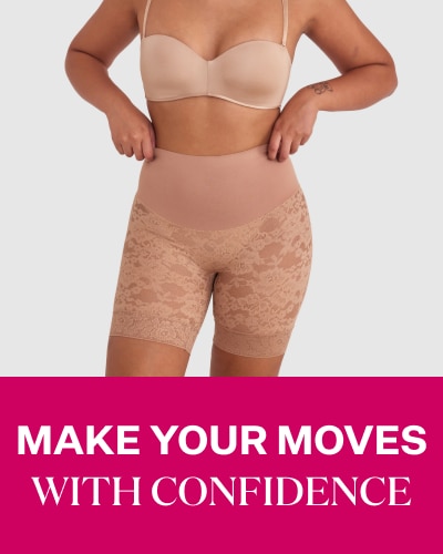 Body Bliss Lace 3/4 Coverage Bra - Blush Pink