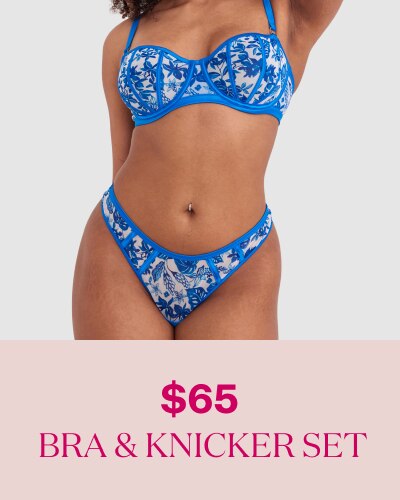 $65 Bra & Knicker Set