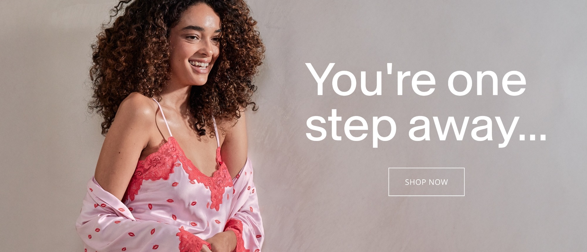 You're one step away